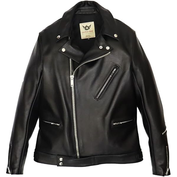 Amazon | 666 LEATHER WEAR LJM-23TF タイトフィット フロントフラップ